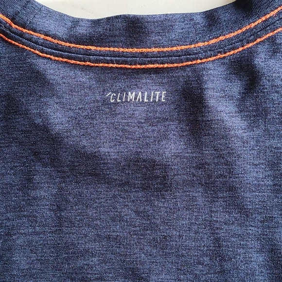 Navy adidas athletic tee size 5 - Picture 3 of 4